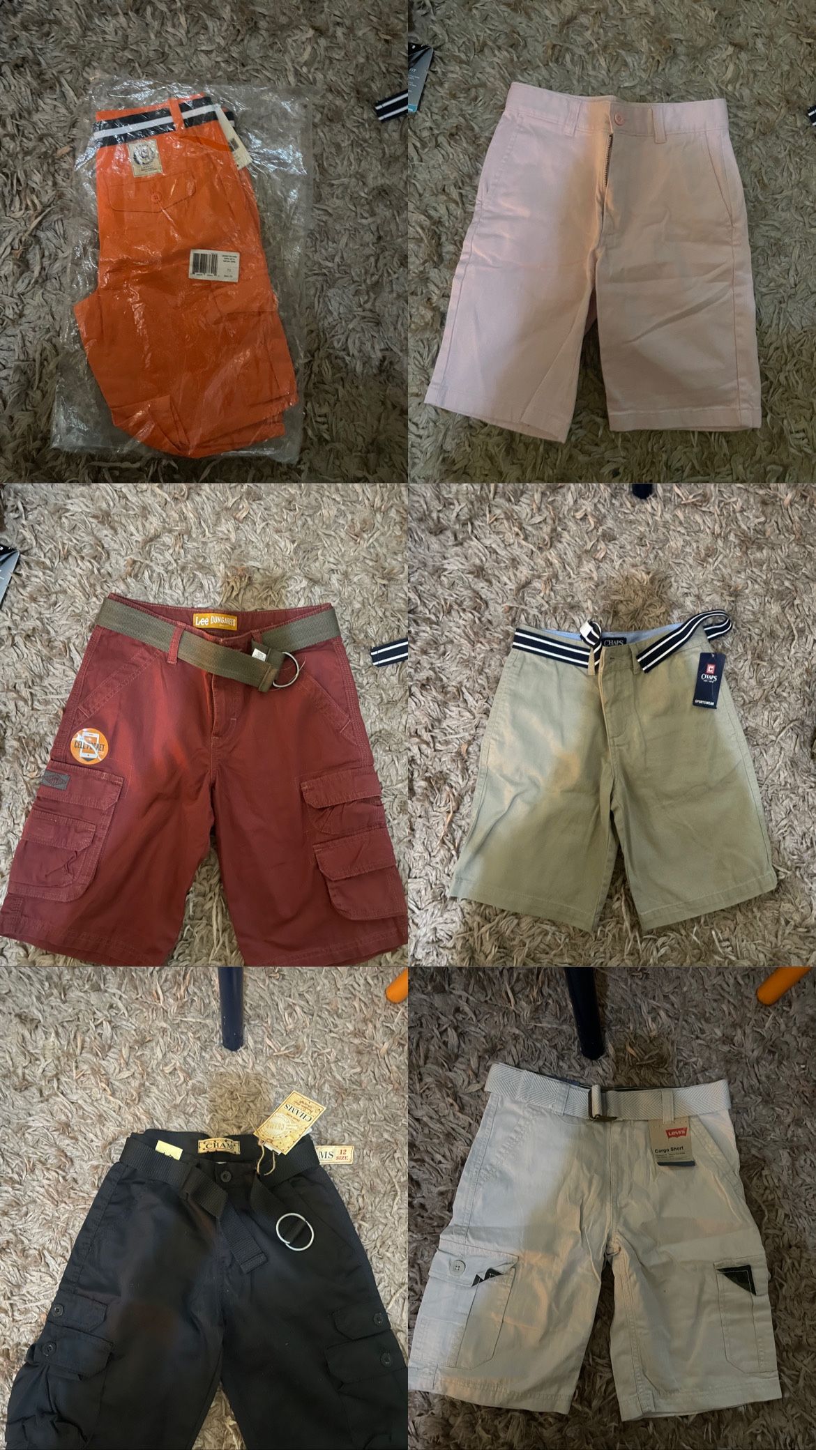 boy shorts size 10 