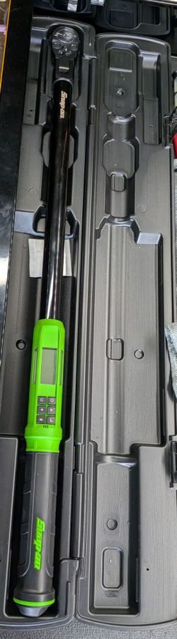 Snap on torque wrench