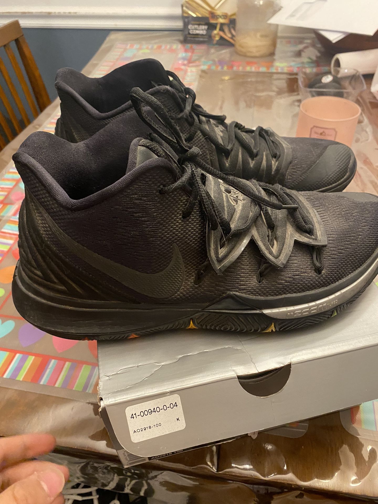 Kyrie 5 neon sole sales