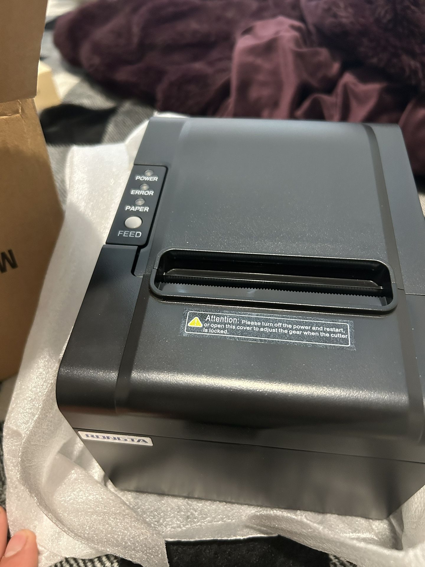 Rongta POS Mini Receipt Printer With Auto Cutter