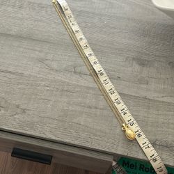 Joan Rivers Egg Gold Pendant 