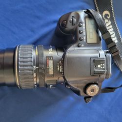 Canon DS6031 with Zoom EF 28-135 and Cover Lens
