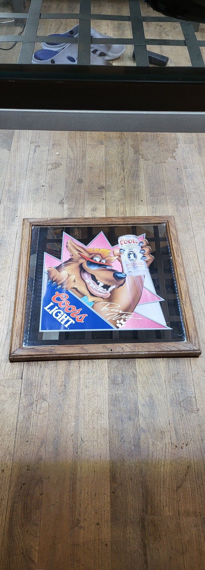 vintage bar mirror