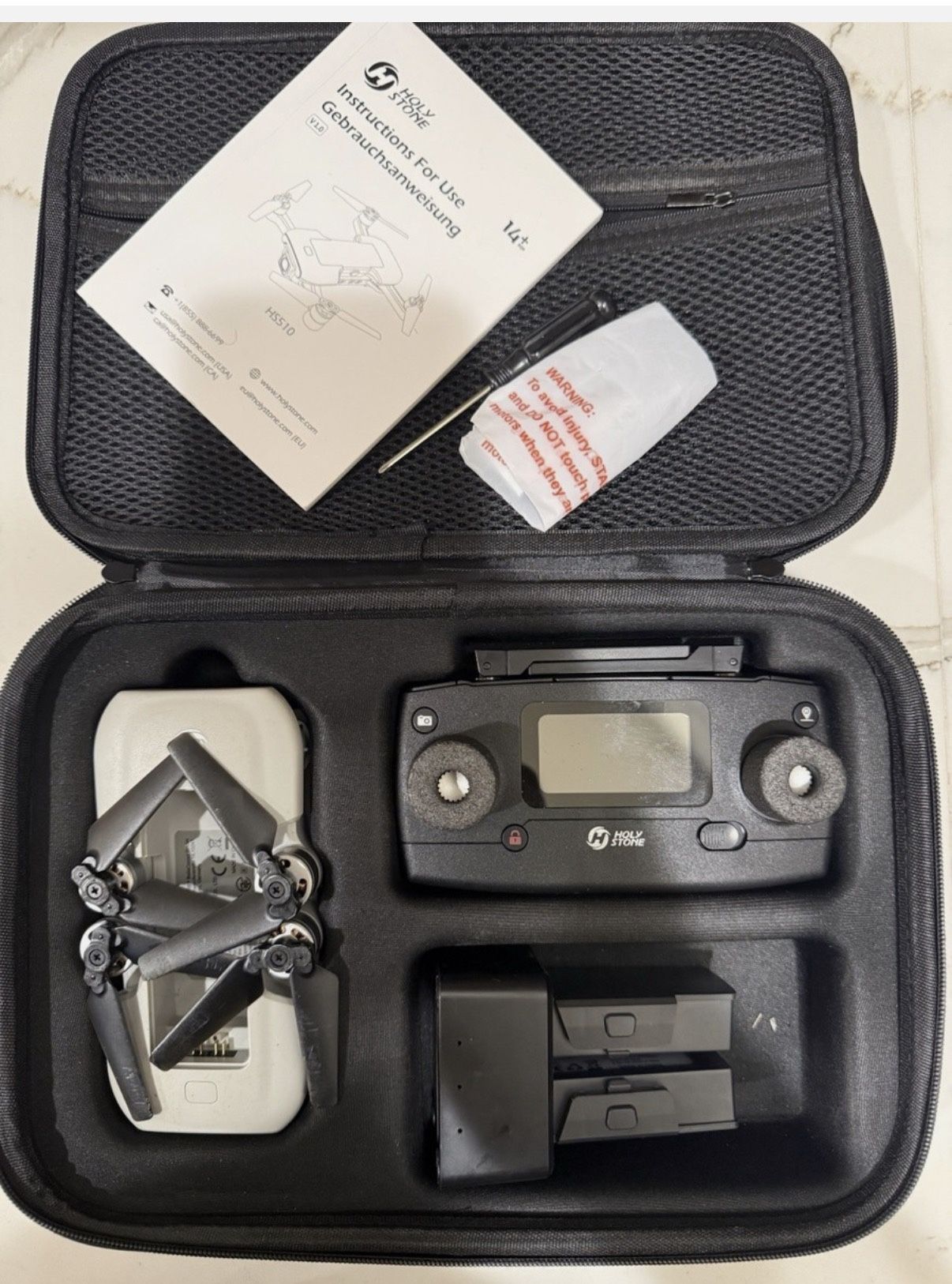 Holy Stone HS510 3-Axis Gimbal GPS Drone with Camera for Adults Kids