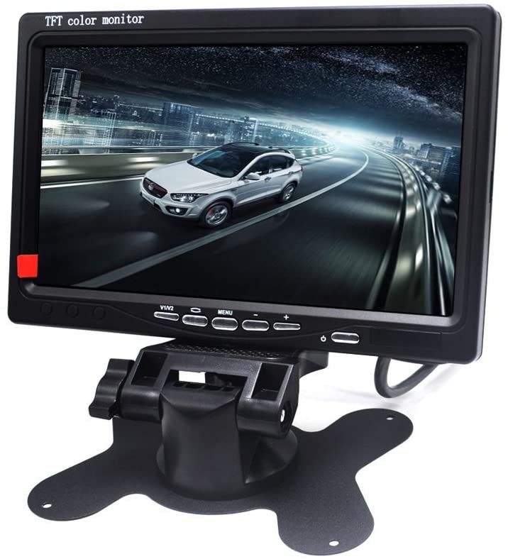 7” TFT LCD Monitor. Vehicle Mount.