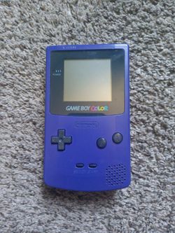 Nintendo Game Boy Color system - Grape