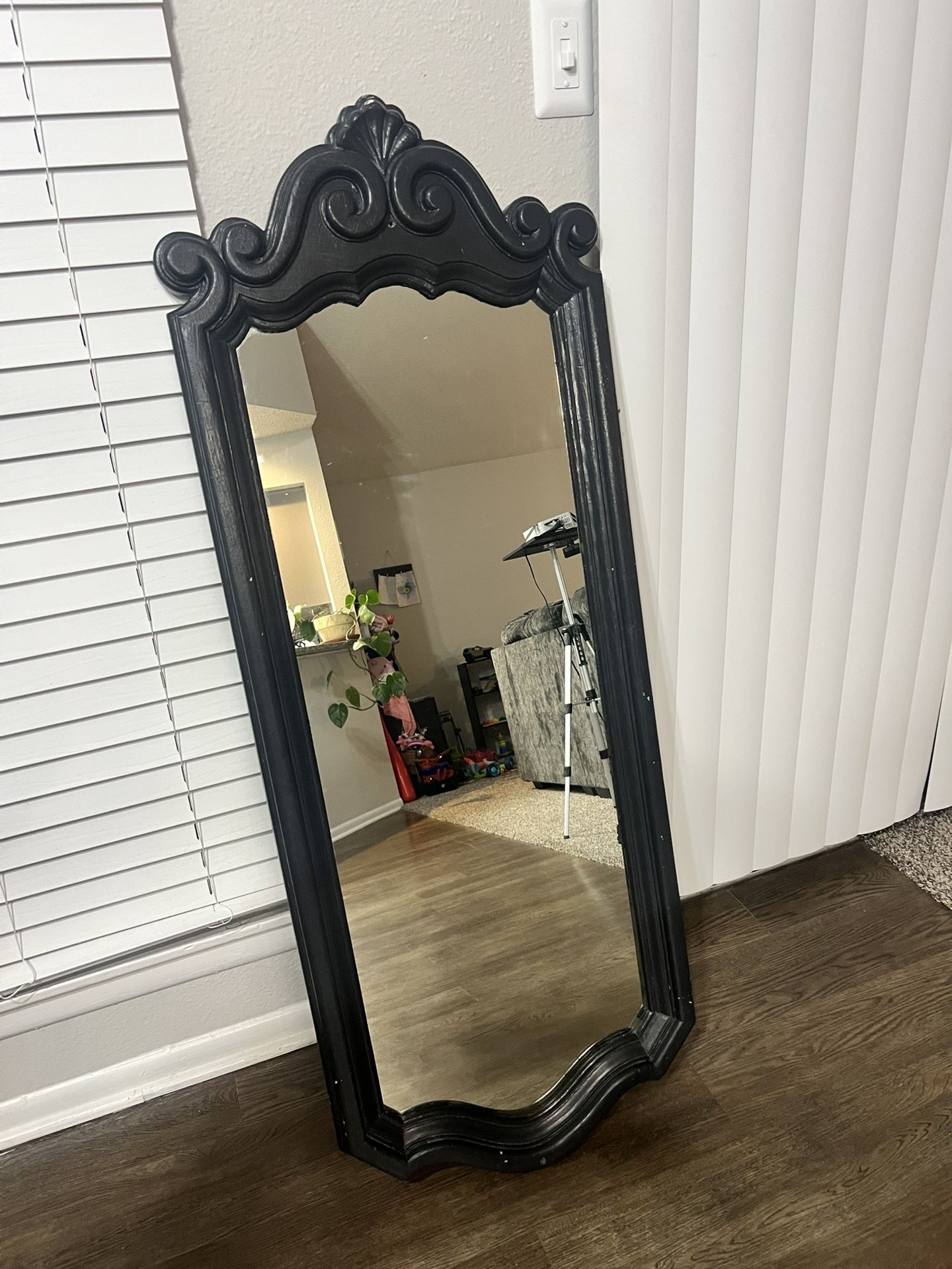 Black Full Length Mirror