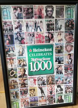 Heineken Celebrates Rolling Stone 1,000 poster