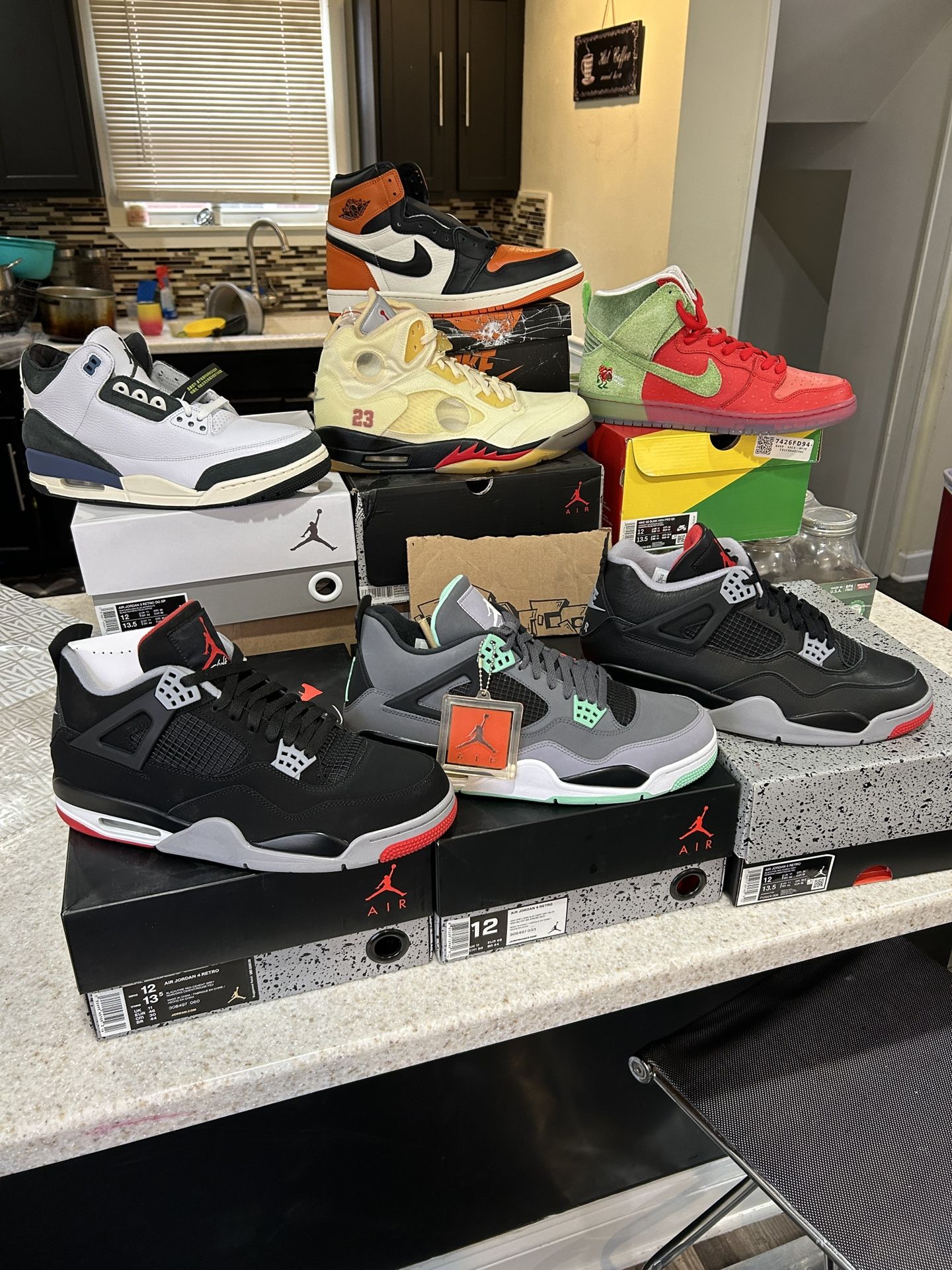 Jordan Retro Nike Sb Dunk Lot Size 12