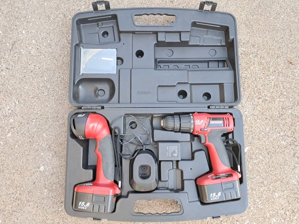 Cordless Drill and Light