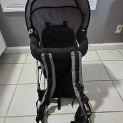 Chicco SmartSupport Backpack Baby Carrier - Grey (Grey/Black