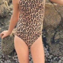 Christian Lacroix X Swiminista Girls Swimwear "Cherish Leopard" One Piece - Multiple Sizes
