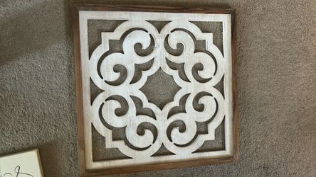 Decorative Wood Cutout Wall Art Panel