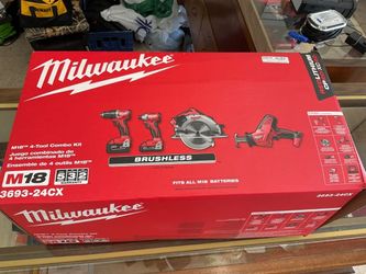 Brand new unopened M18 Milwaukee tool combo with extra