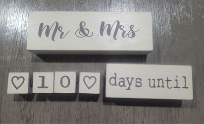 Wedding Countdown Blocks