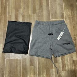 Dark Oatmeal Essentials Shorts 
