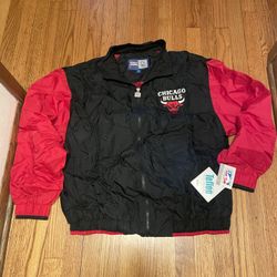 Vintage Chicago Bulls XL Windbreaker Jacket