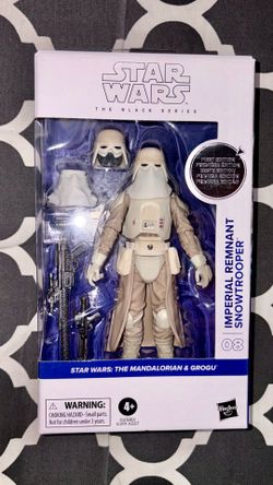 STAR WARS BLACK SERIES THE MANDALORIAN & GROGU IMPERIAL REMNANT SNOWTROOPER