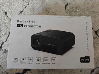 P7 Pro Smart Projector - Supports 4K resolution and Full HD 1080P