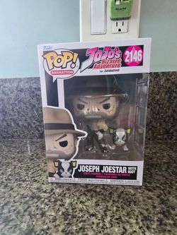 Joseph Joestar & Iggy Funko Pop