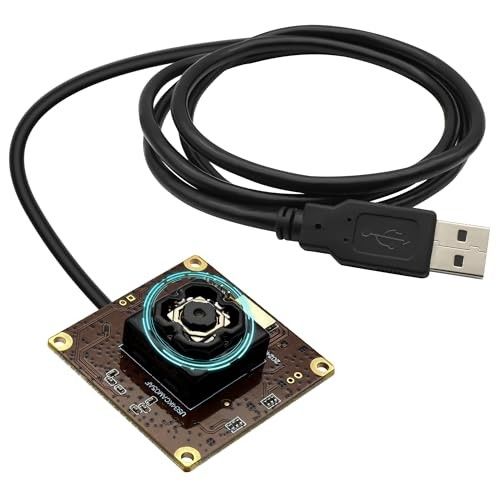 SVPRO 4K Autofocus USB Camera Module with in-Body Image Stabilization IBIS Camera Anti Shake Camera Board UVC Lightburn Camera,3D Printer USB Plug in