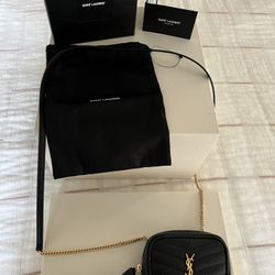 NEW AUTHENTIC SAINT LAURENT YSL MINI POUCH