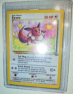 Eevee Pokémon Card 1999