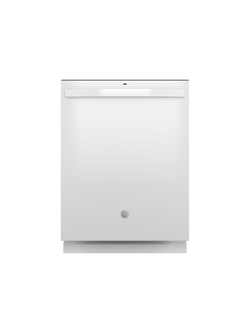 GE - 24 in. Built-In Tall Tub Top Control White Dishwasher w/Sanitize, Dry Boost, 52 dBA