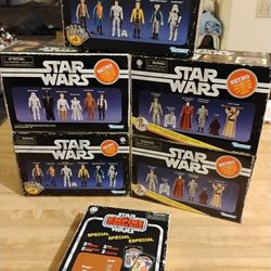 Star wars Retro Boxes Only...6 Total MINT Condition..$20 For All