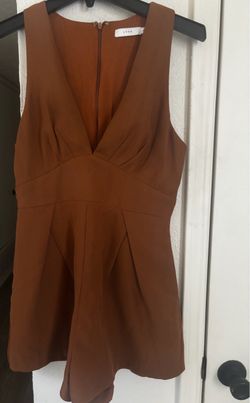 Romper brown