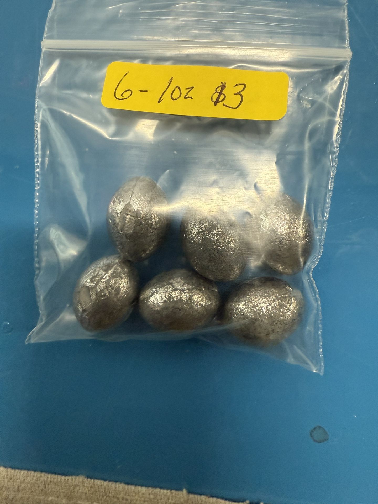 1 Oz Fishing Weights