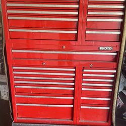 Tool Box With Air Tools 