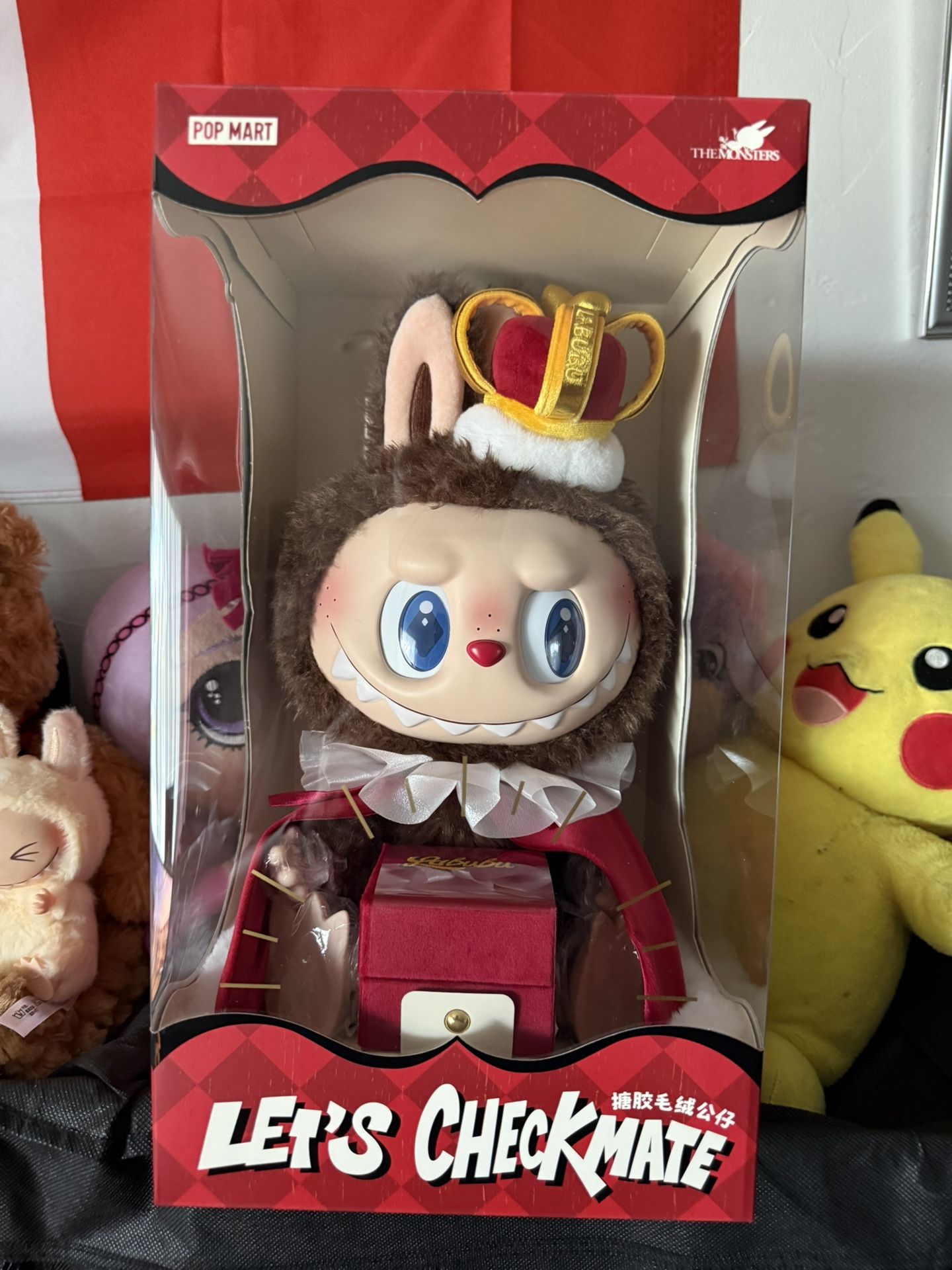 THE MONSTERS Let's Checkmate Series-Vinyl Plush Doll