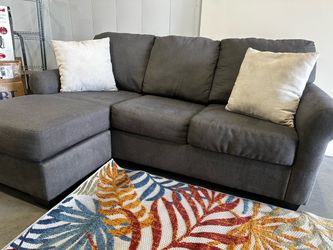 DARK GRAY SECTIONAL COUCH W/ FREE DELIVERY