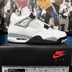 Jordan 4 Retro White Cement (2025)