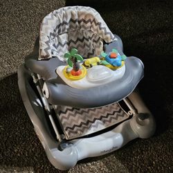 Baby Walker 4 in 1, Foldable, Height Adjustable, with Wheels... $40