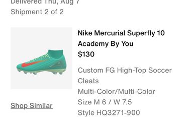 nike mercury boys soccer cleats
