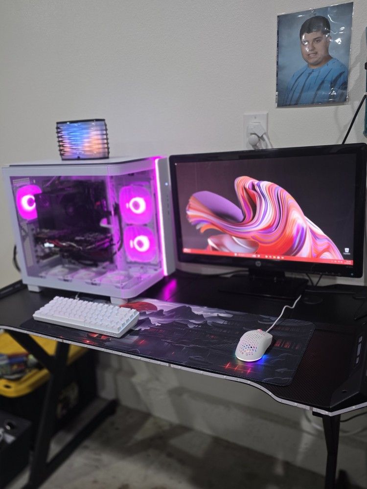 Msi Z170 Pro Gaming Intel I5 6600k 16gb Ddr4 Nvidia GeForce Gtx 970 4gb 128gb Nvme 3tb Hdd 25" Hp Monitor