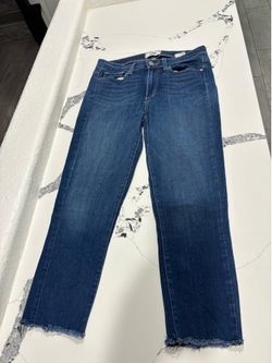 Paige hoxton crop jeans size 28 like new