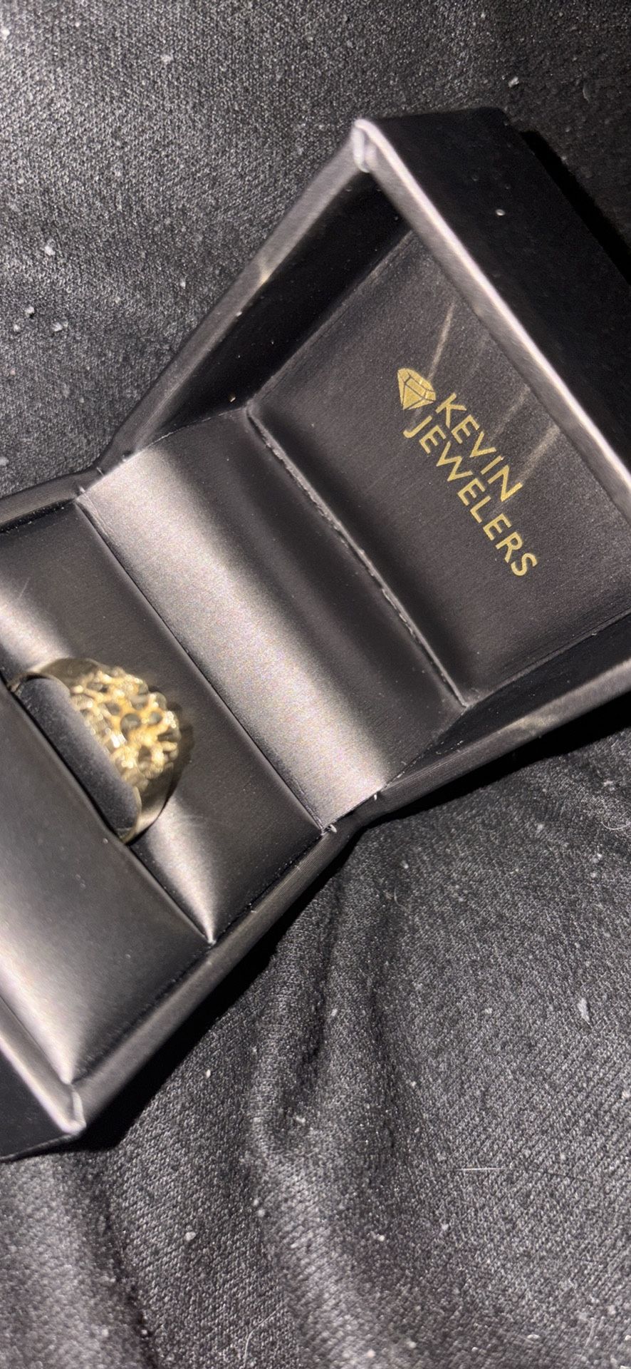 gold nugget ring
