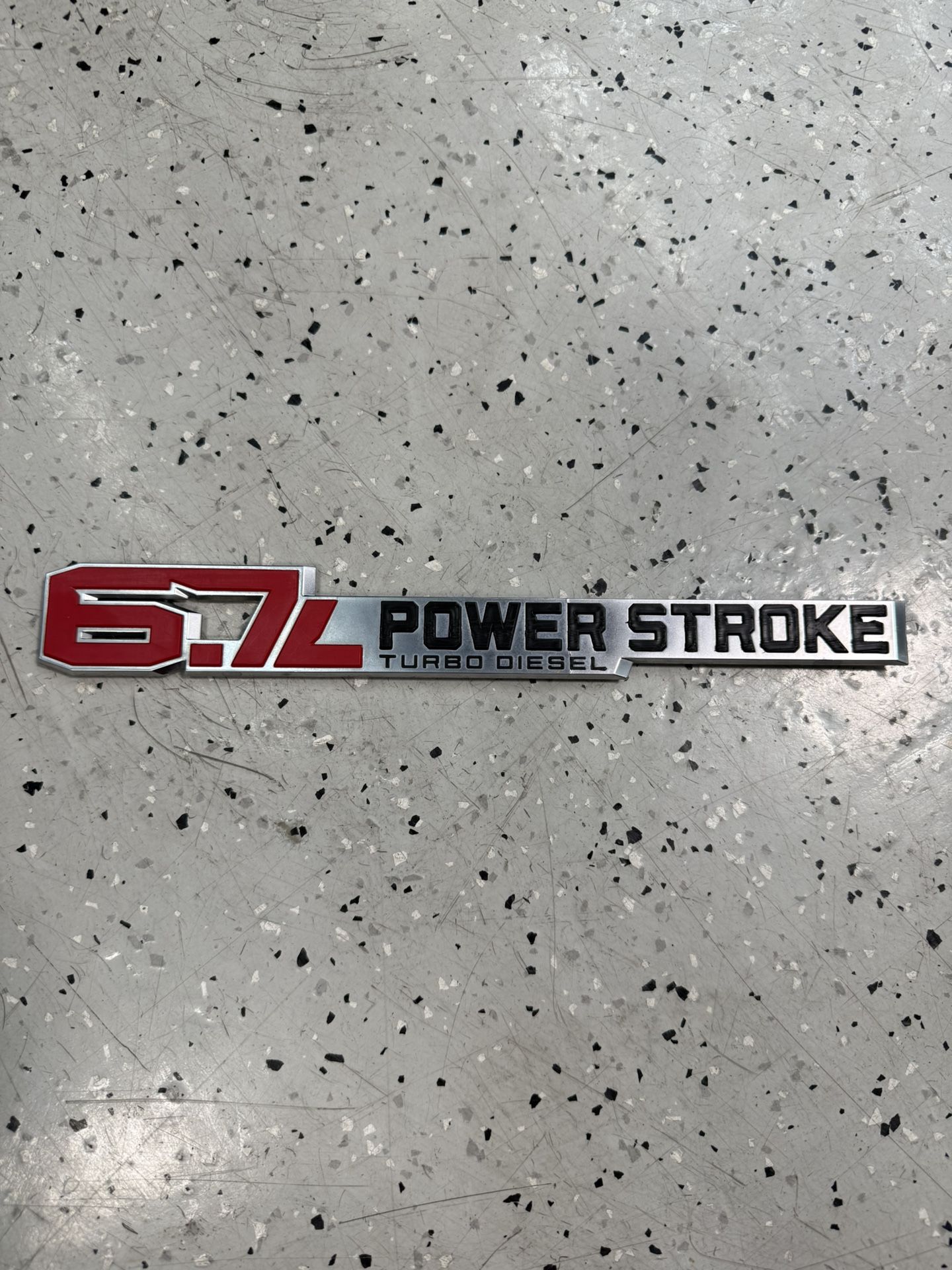 Ford Door Emblem 6.7L POWER STROKE TURBO DIESEL