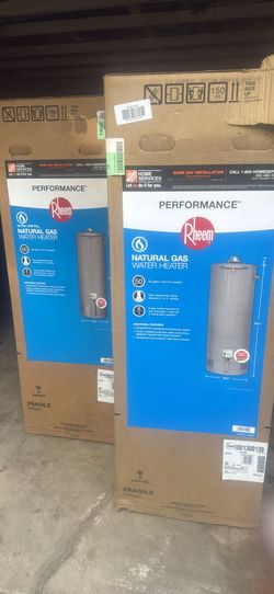 Rheem 40 Gallon New Water Heater Rheem 40 Gallon Water Heater