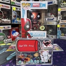 Deadpool SDCC metallic Funko Pop