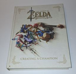 The Legend of Zelda: Breath of the Wild – Creating a Champion Hardcover Art Book-NIIICE!