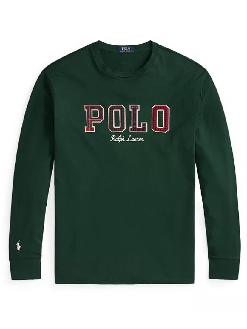 Polo Ralph Lauren Long Sleeve Plaid Logo Appliqué Shirt