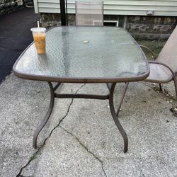 7pc Patio Table Set