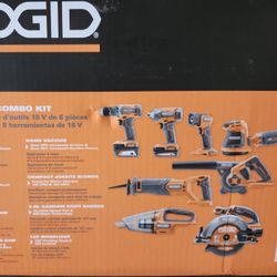 Ridgid 8 Tools Set
