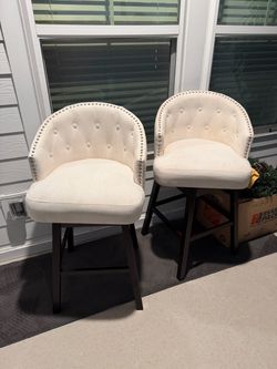 Bar stools set of 2