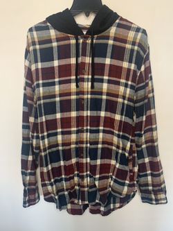 Pacsun hoodie flannel