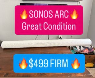 🔥 SONOS ARC 🔥 $400  FIRM 🔥 Great Condition 🔥